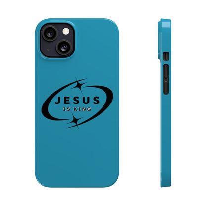 Jesus is King iPhone Case