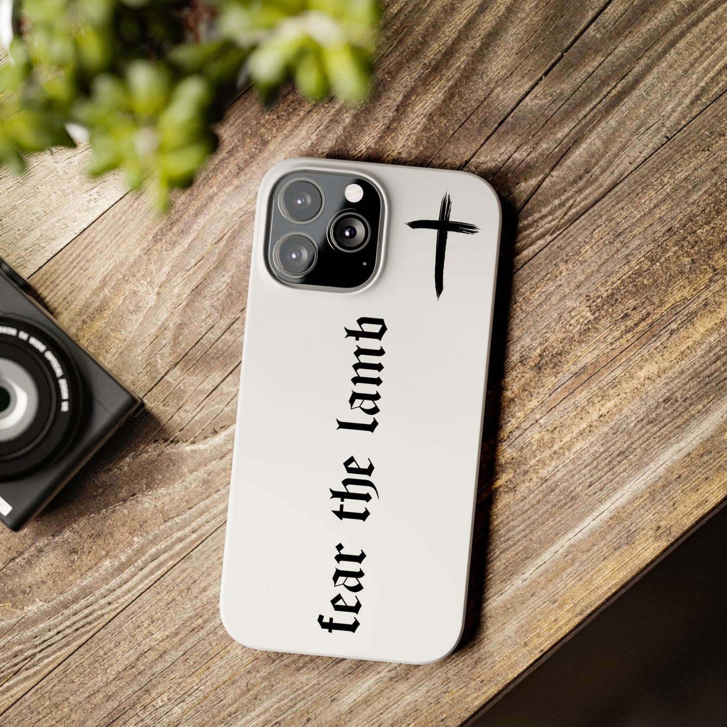 Fear the Lamb iPhone Case