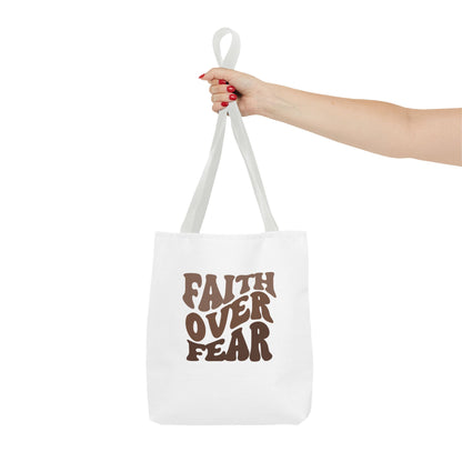 "Faith Over Fear" - Tote bag