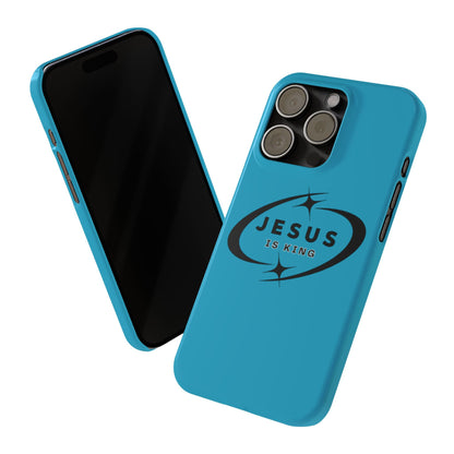 Jesus is King iPhone Case