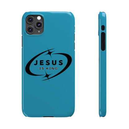 Jesus is King iPhone Case