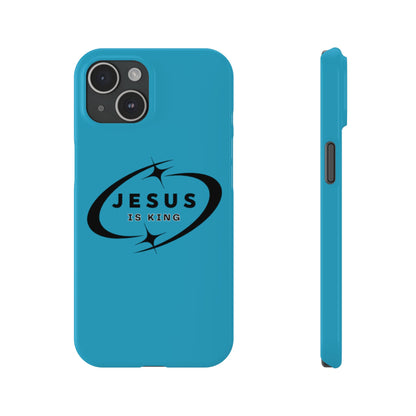 Jesus is King iPhone Case