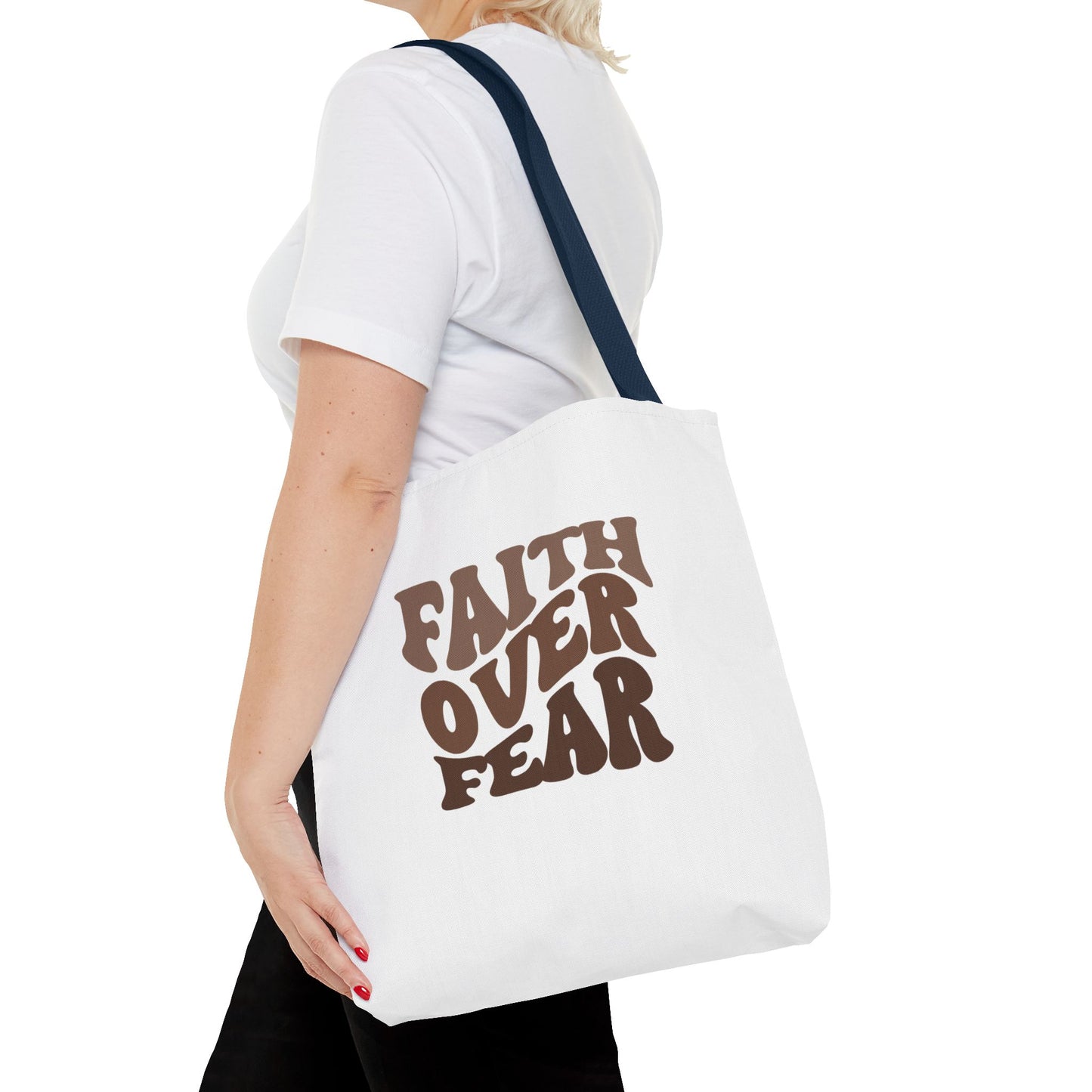 "Faith Over Fear" - Tote bag