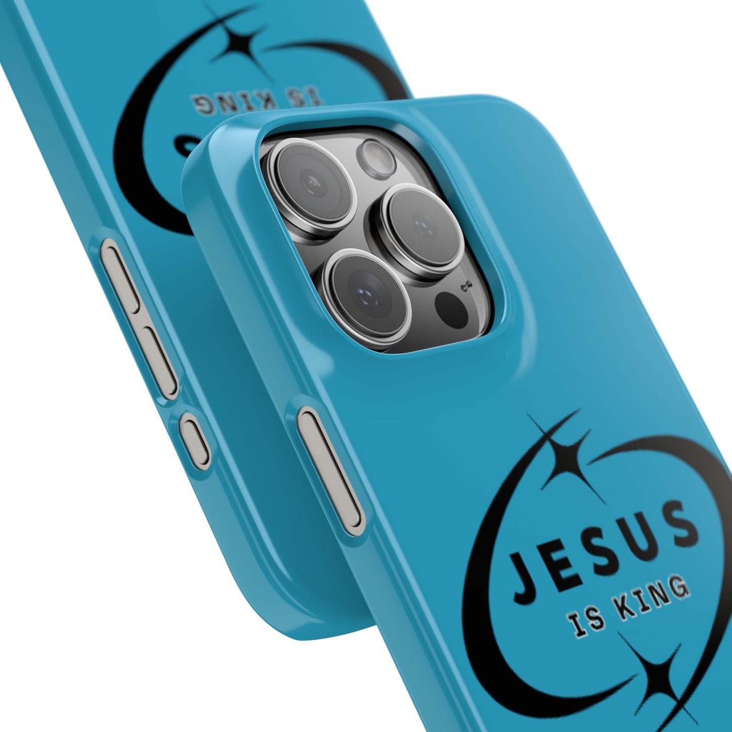 Jesus is King iPhone Case