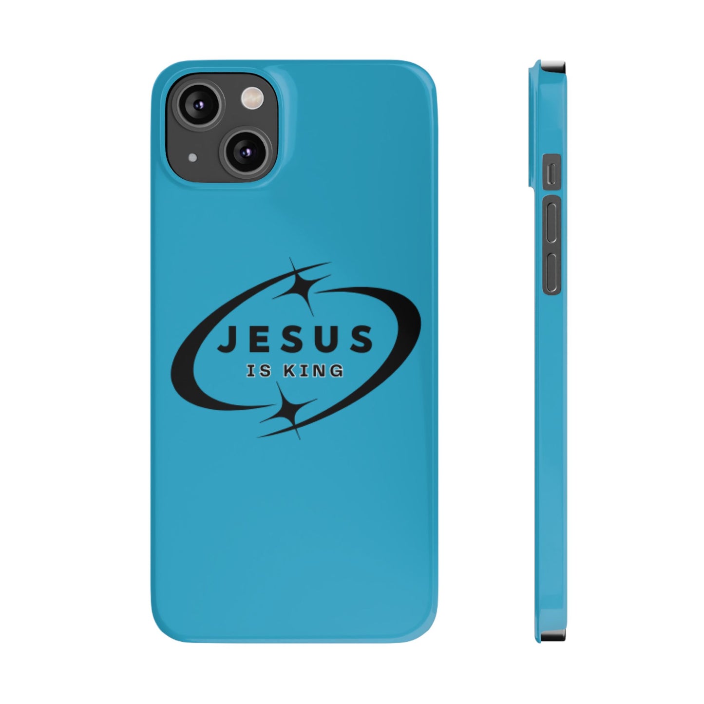 Jesus is King iPhone Case