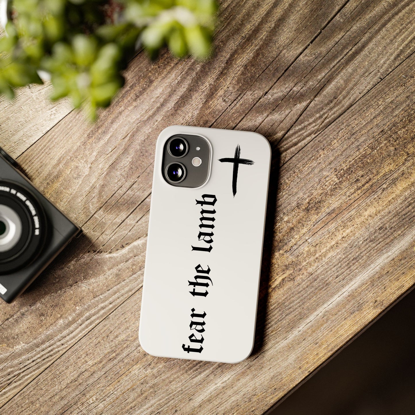 Fear the Lamb iPhone Case