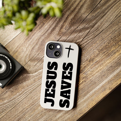 "Jesus Saves" - iPhone Case