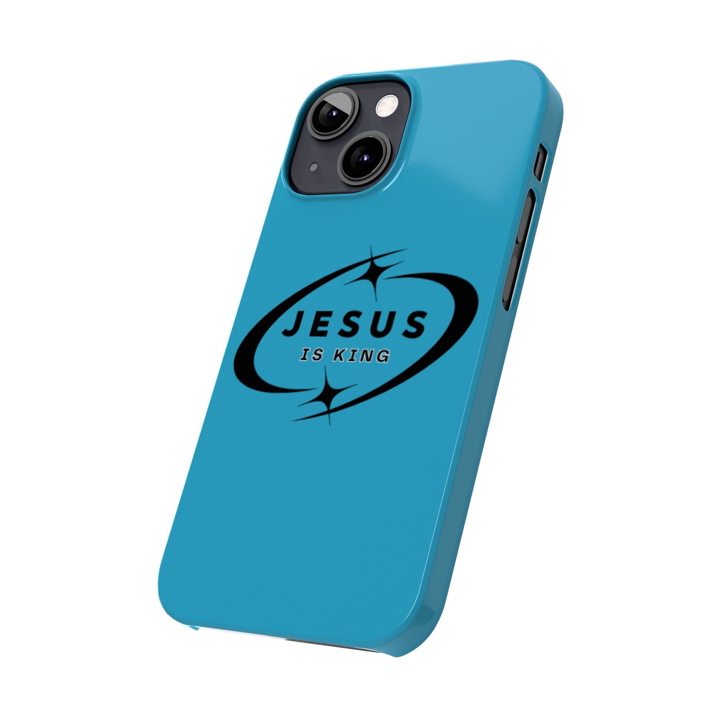 Jesus is King iPhone Case