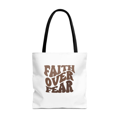 "Faith Over Fear" - Tote bag