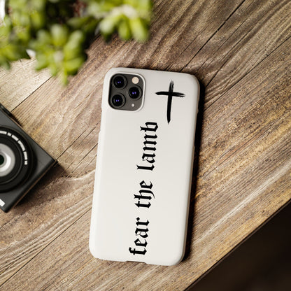 Fear the Lamb iPhone Case