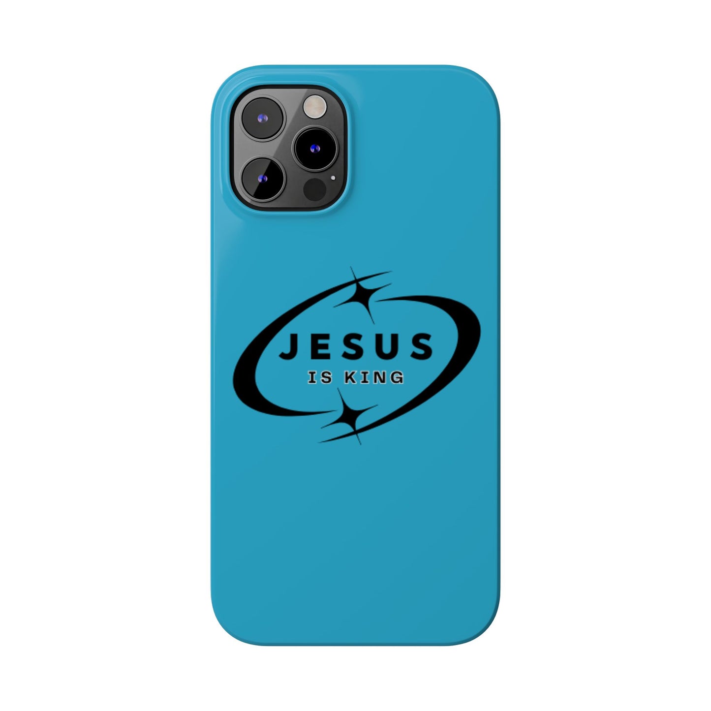 Jesus is King iPhone Case