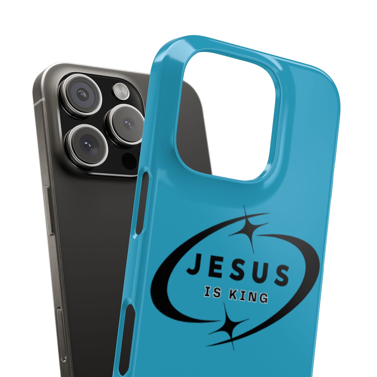 Jesus is King iPhone Case