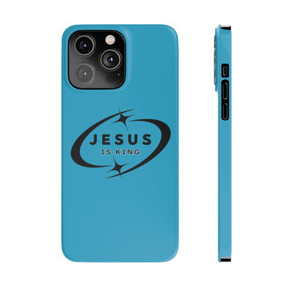 Jesus is King iPhone Case