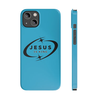 Jesus is King iPhone Case