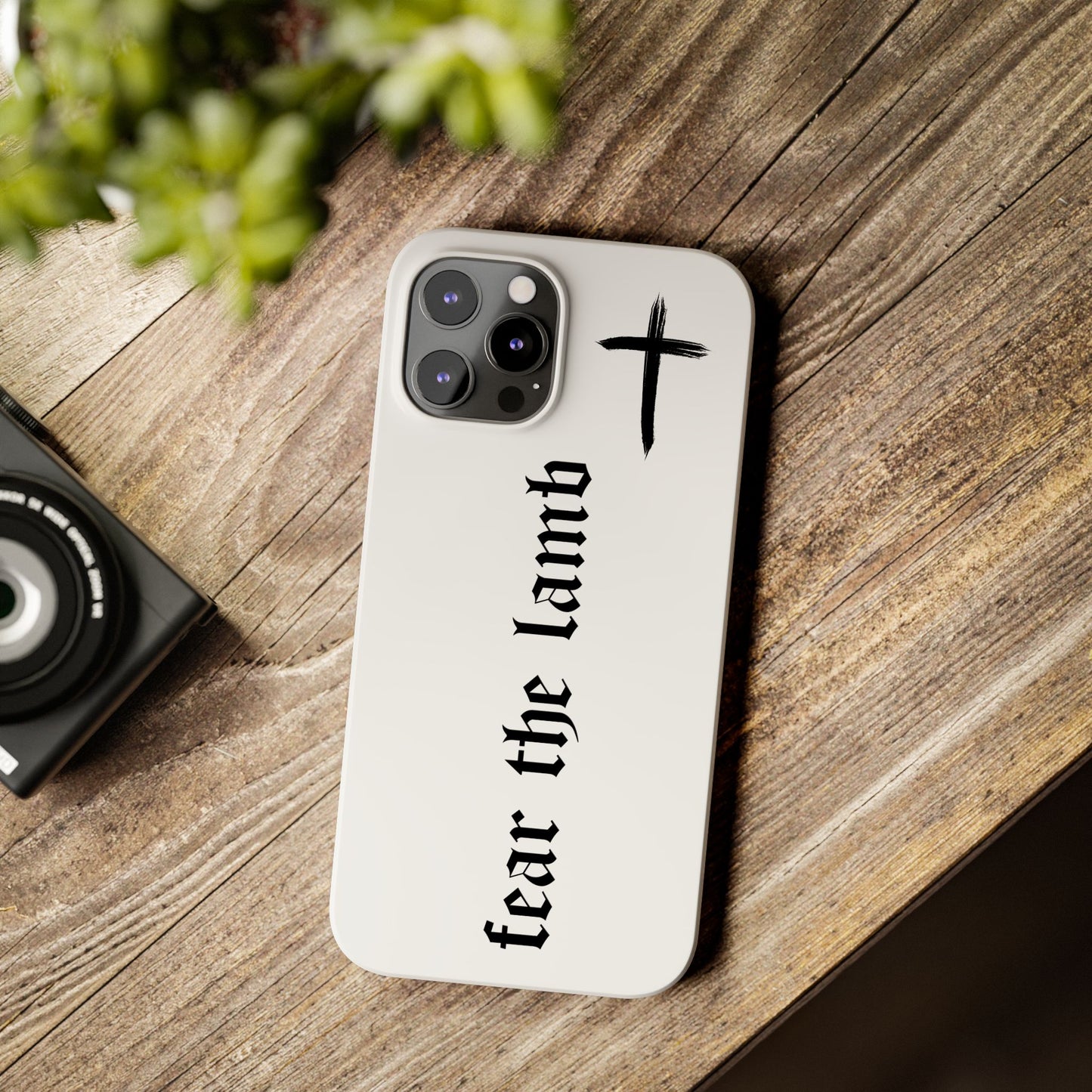 Fear the Lamb iPhone Case