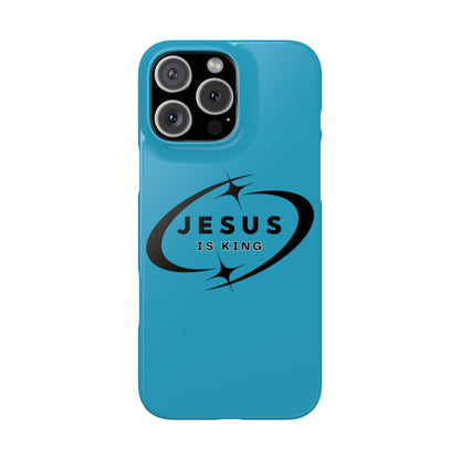 Jesus is King iPhone Case