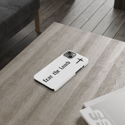 Fear the Lamb iPhone Case