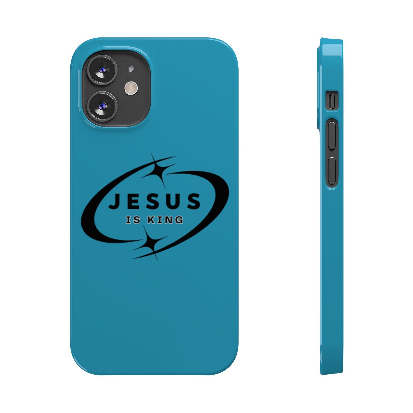 Jesus is King iPhone Case