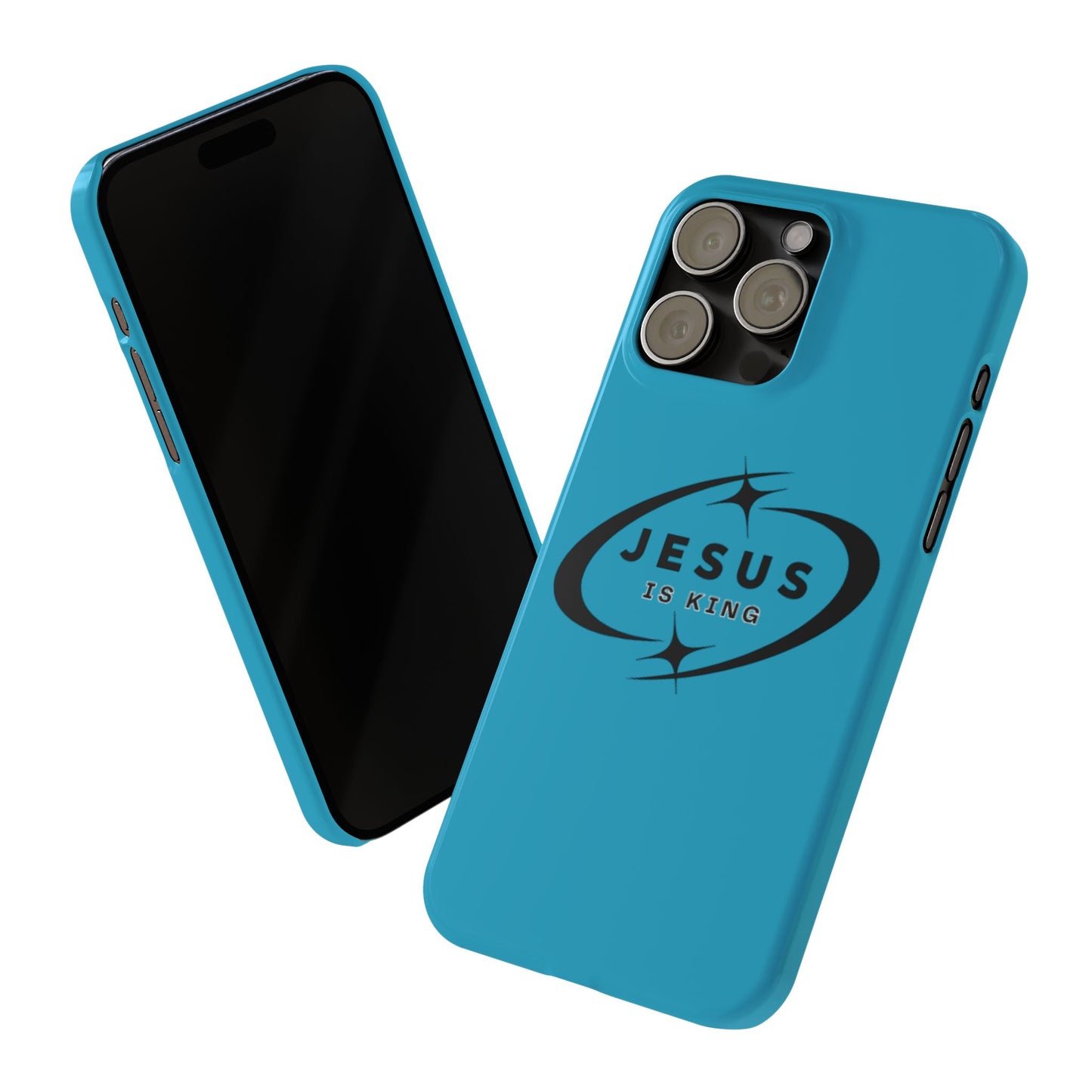 Jesus is King iPhone Case