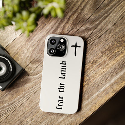 Fear the Lamb iPhone Case