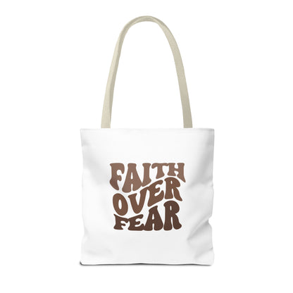 "Faith Over Fear" - Tote bag