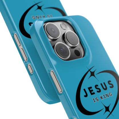 Jesus is King iPhone Case