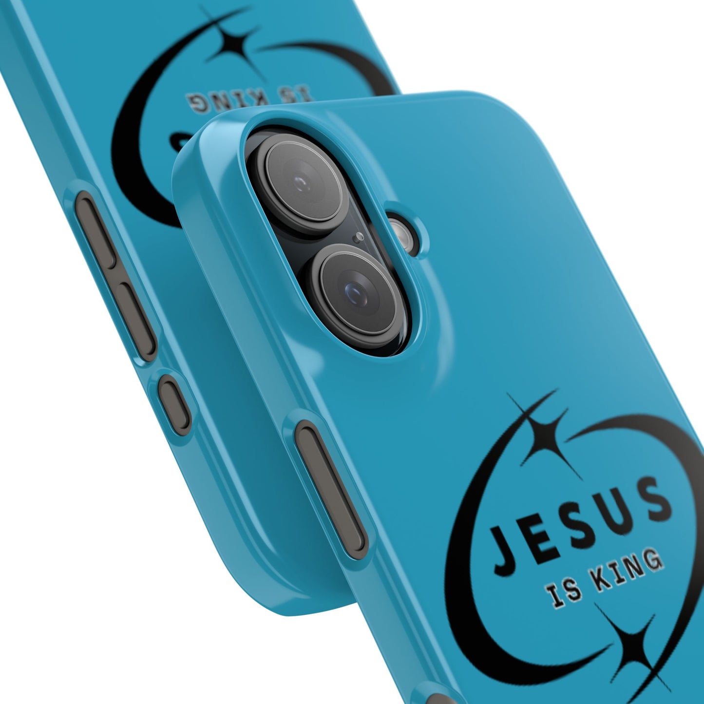 Jesus is King iPhone Case