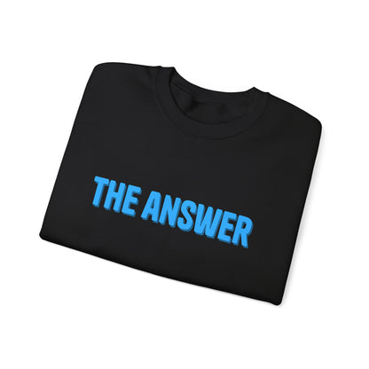 "Jesus is the answer" crewneck.