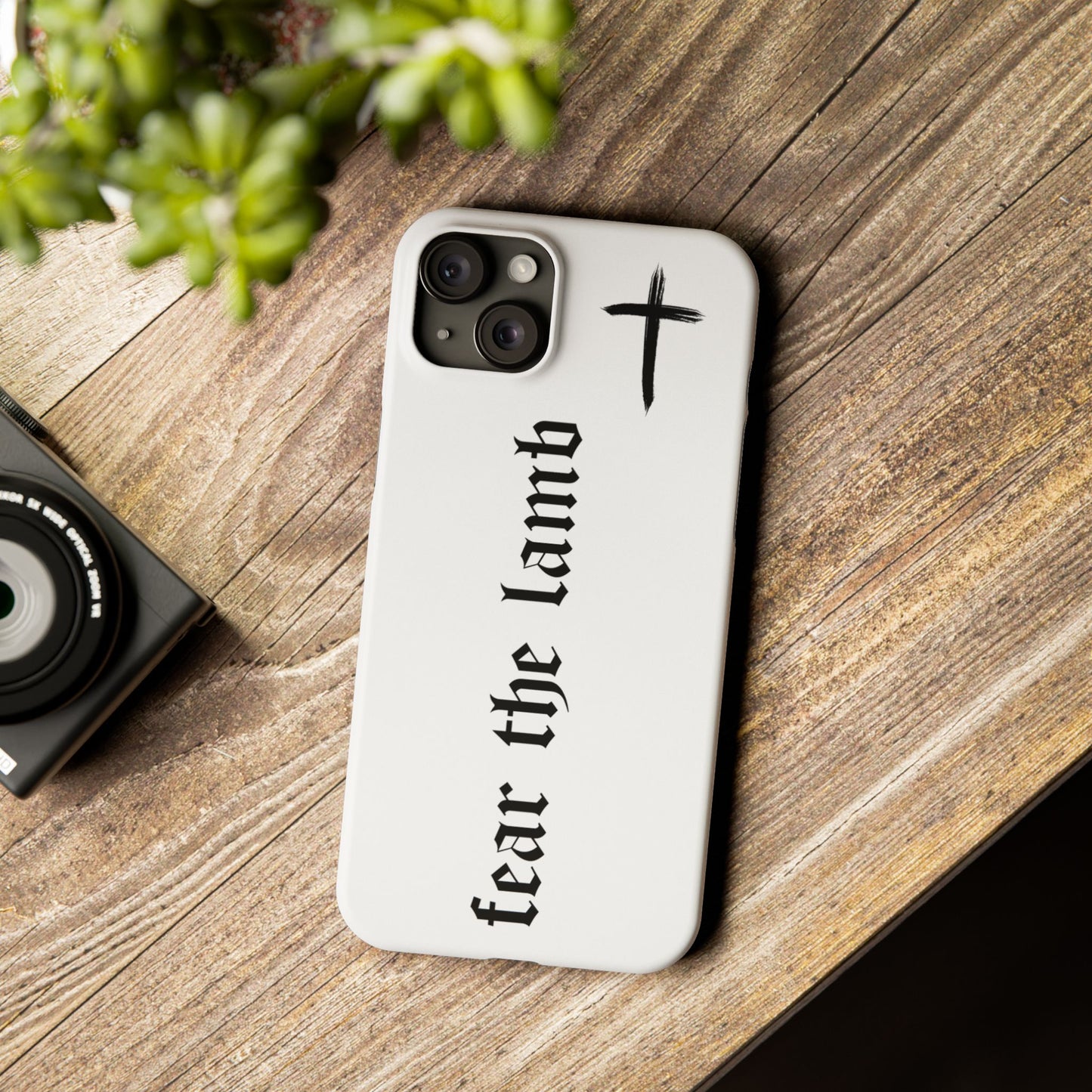 Fear the Lamb iPhone Case