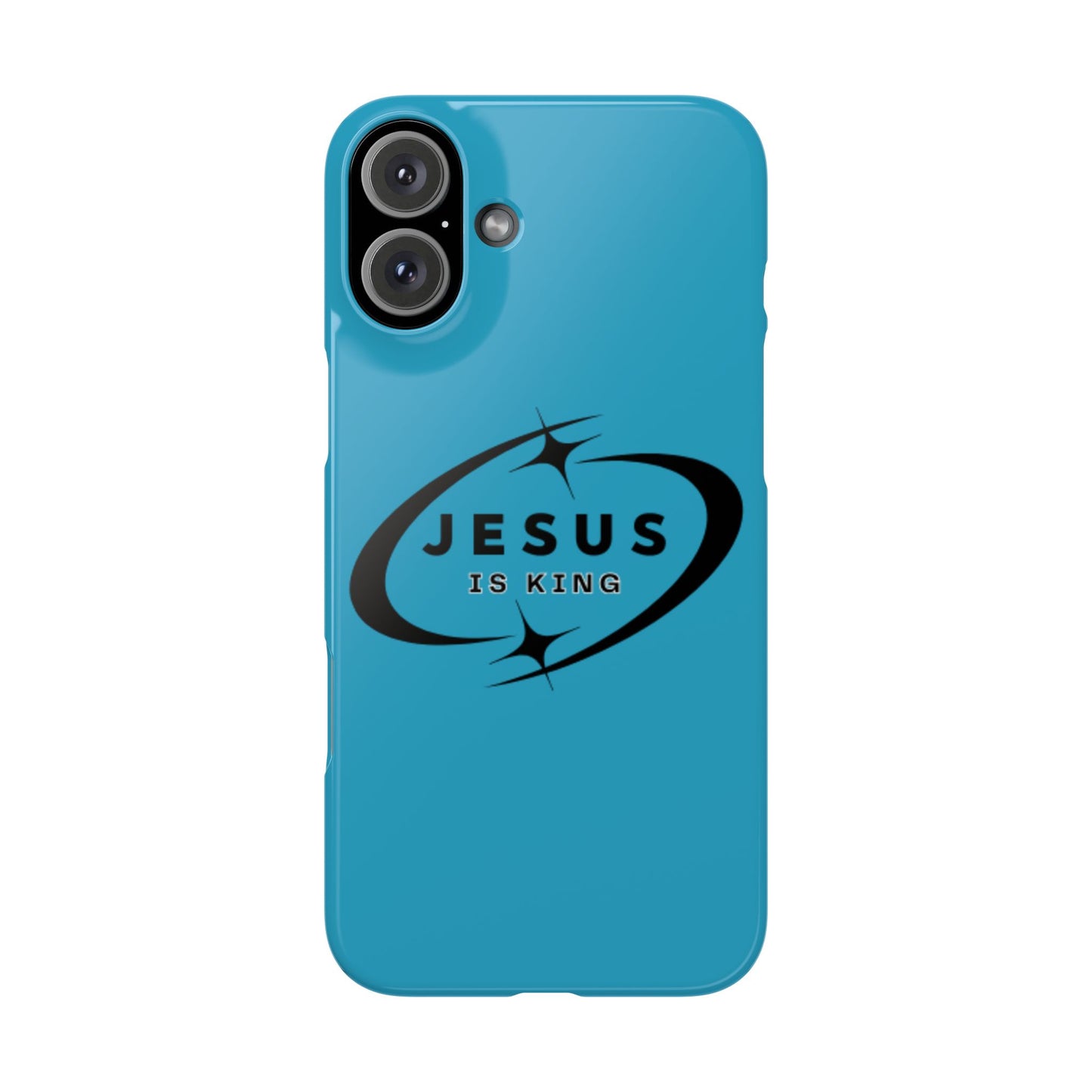 Jesus is King iPhone Case