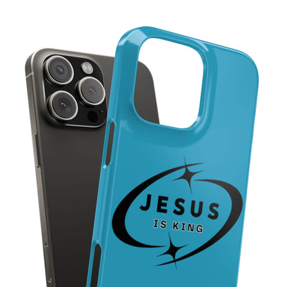 Jesus is King iPhone Case