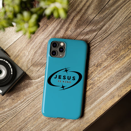 Jesus is King iPhone Case